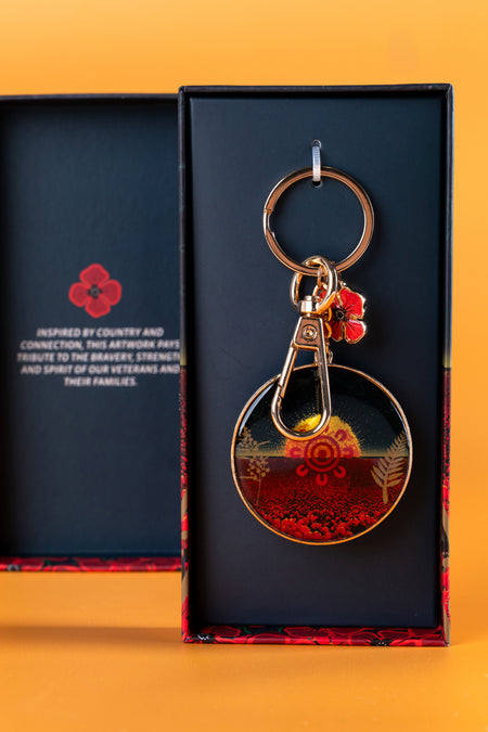 Honouring Our Fallen Warriors Keyring