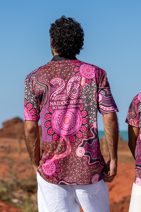 Celebration Through Generations NAIDOC 2026 Unisex Polo Shirt