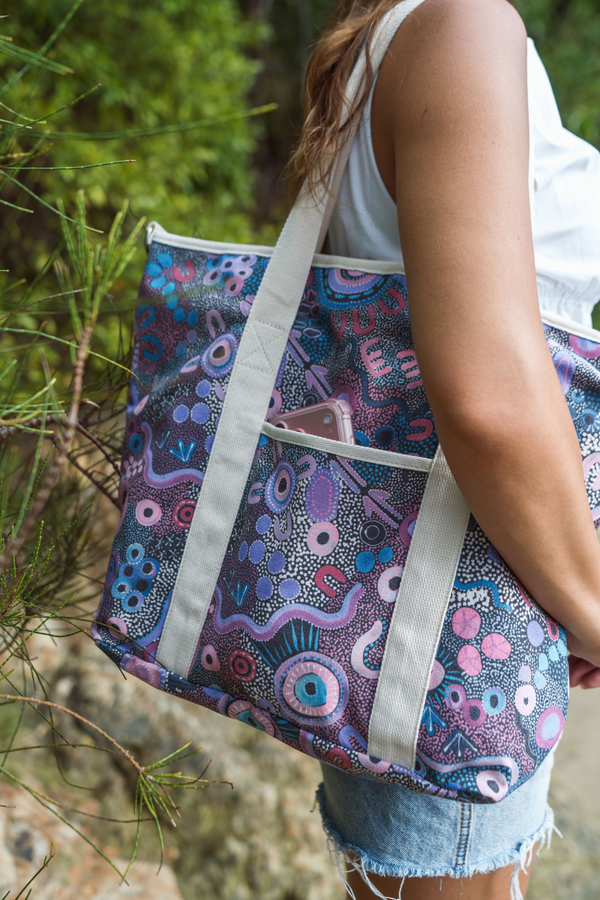 Makuru Large Long Handled Beach Bag