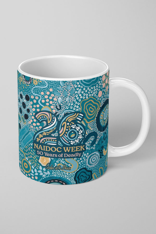 Moorditj Koorliny (Strong Journey) NAIDOC 2026 Ceramic Coffee Mug