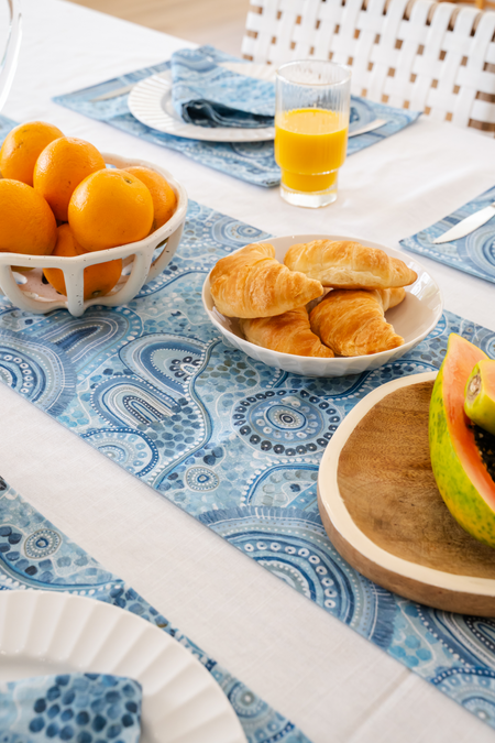 The Space Between Poly Cotton Table Runner (183cm x 33cm)