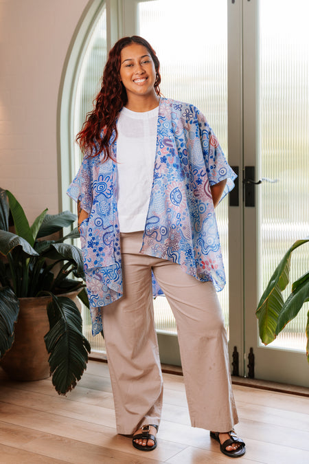 Mother Nature Chiffon Shawl