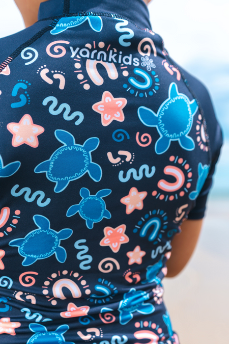 Saltwater Country Kids Short Sleeve Rashie