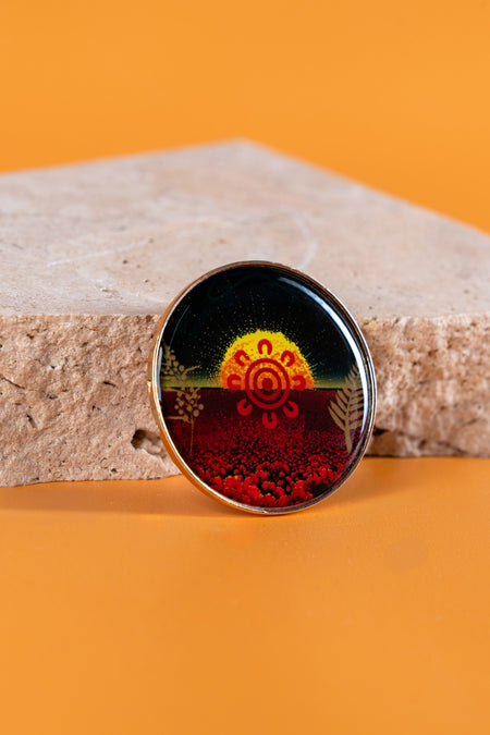 Honouring Our Fallen Warriors ANZAC Lapel Pin