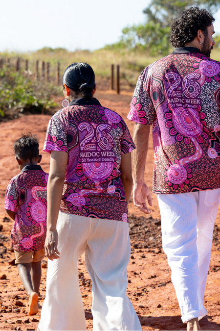 Celebration Through Generations NAIDOC 2026 Unisex Polo Shirt