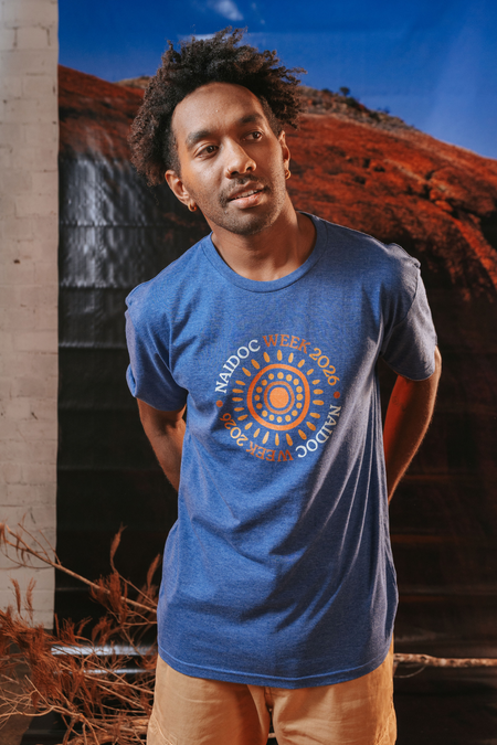 Circle NAIDOC Week 2026 Ocean Marle Cotton Everyday Unisex T-Shirt