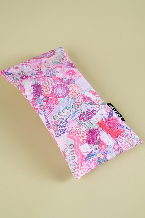 Flowers Along The River Glasses Case (w/ Cleaning Cloth)