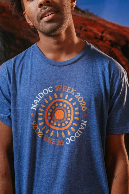 Circle NAIDOC Week 2026 Ocean Marle Cotton Everyday Unisex T-Shirt