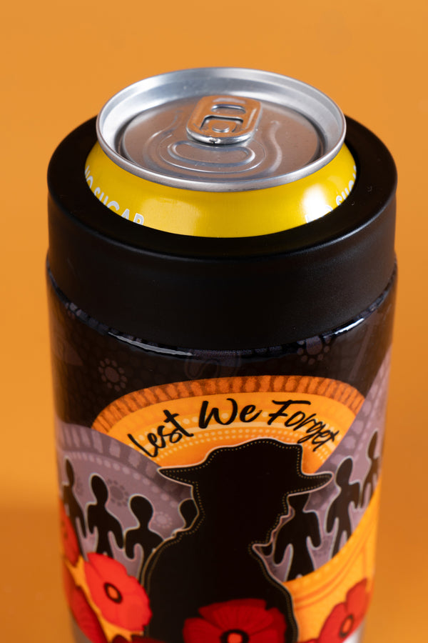 Legacy of the ANZACS Insulated Stainless Steel Can Cooler