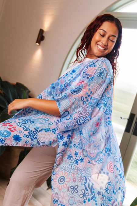 Mother Nature Chiffon Shawl