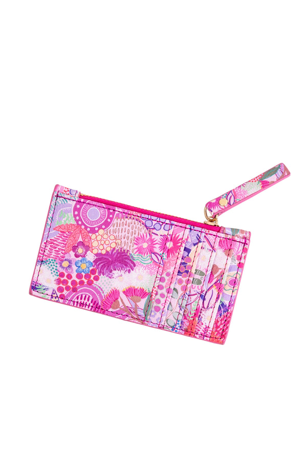 Flowers Along The River Card Purse