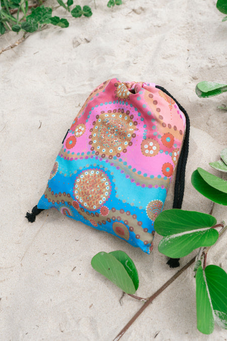 Flourish Sand Free rPET Beach Towel (80x160cm)