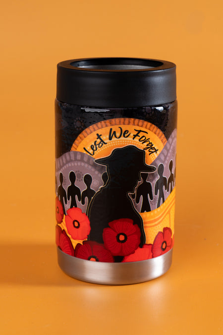 Legacy of the ANZACS Insulated Stainless Steel Can Cooler