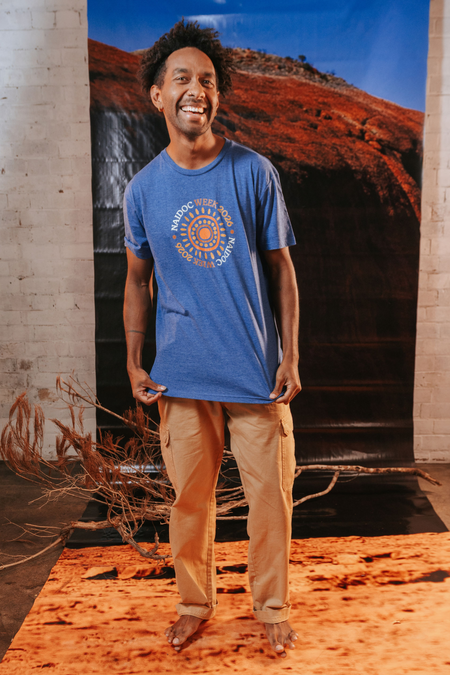 Circle NAIDOC Week 2026 Ocean Marle Cotton Everyday Unisex T-Shirt