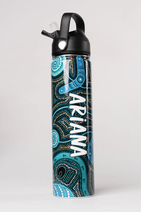 Deadly Dads Insulated Stainless Steel Personalised Drink Bottle