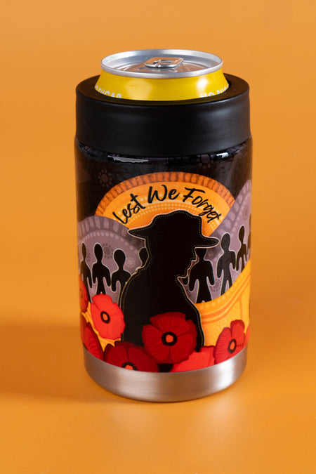 Legacy of the ANZACS Insulated Stainless Steel Can Cooler
