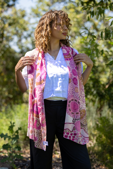 Djeran Rectangle Chiffon Scarf