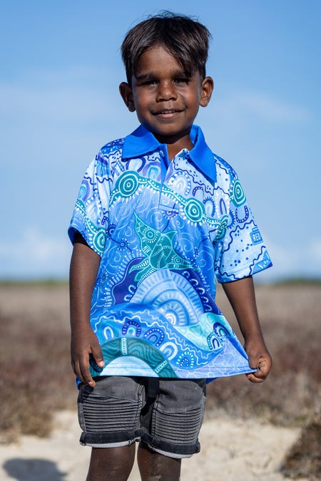 Together We Rise Kids Polo Shirt