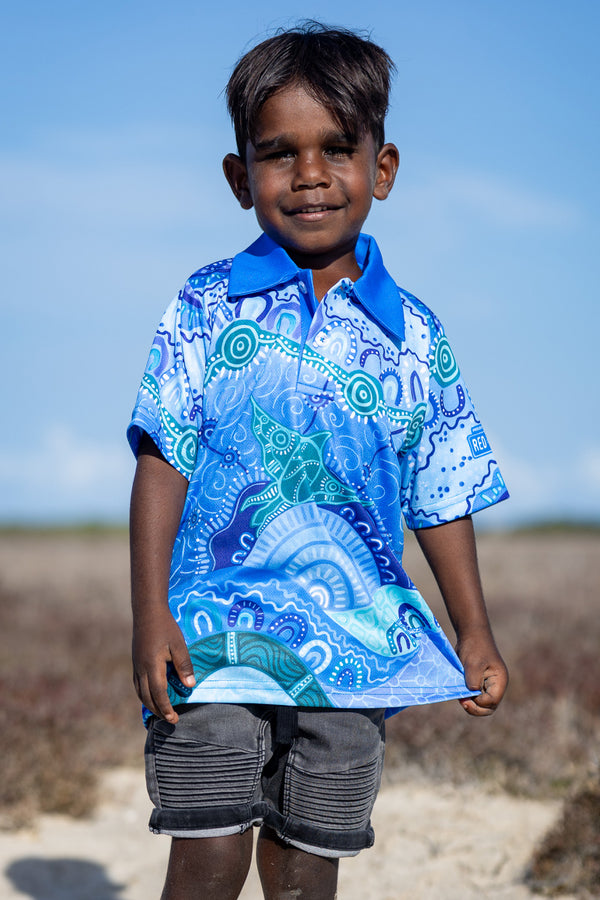 Together We Rise Kids Polo Shirt