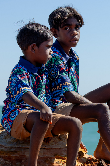 An Abundance Of Culture Kids Polo Shirt