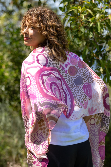 Djeran Rectangle Chiffon Scarf