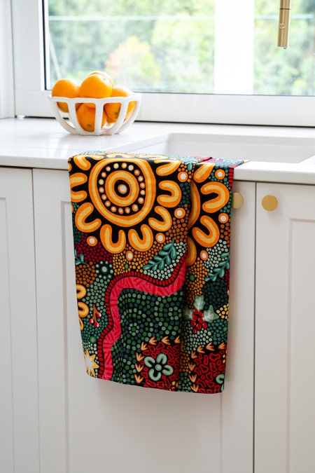 Harmony Linen Blend Tea Towel (2 Pack)