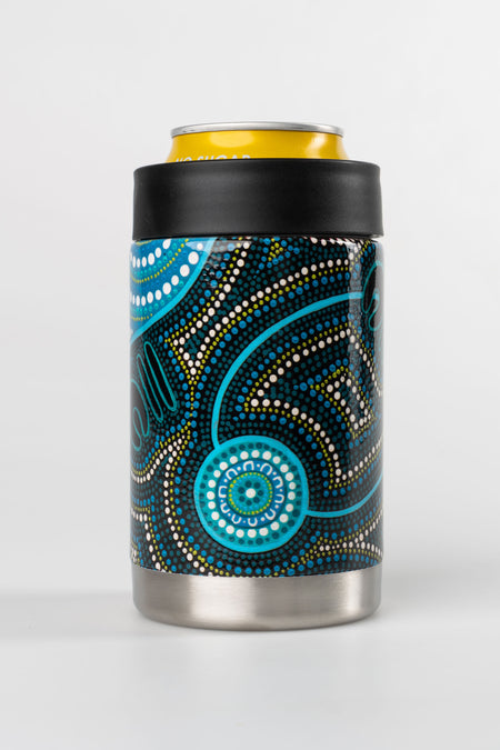 Deadly Dads Insulated Stainless Steel Can Cooler