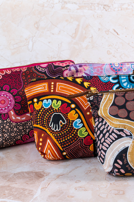 Gadi NAIDOC 2026 Canvas Pouch & Organiser