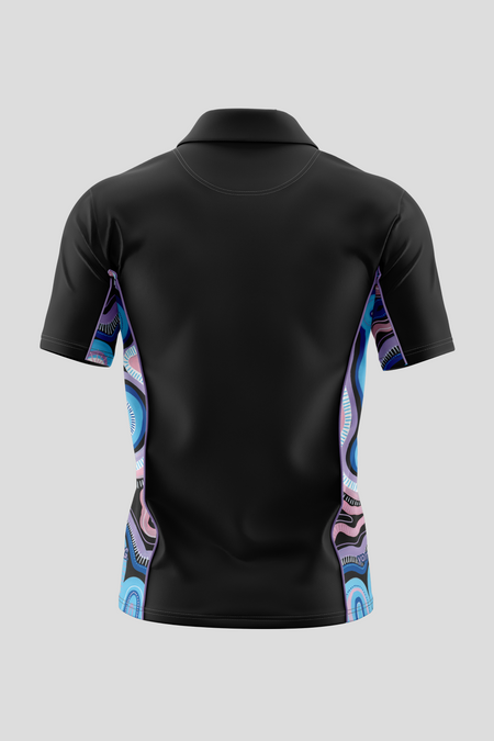 50 Shades Of Deadly NAIDOC 2026 Bamboo (Simpson) Unisex Polo Shirt