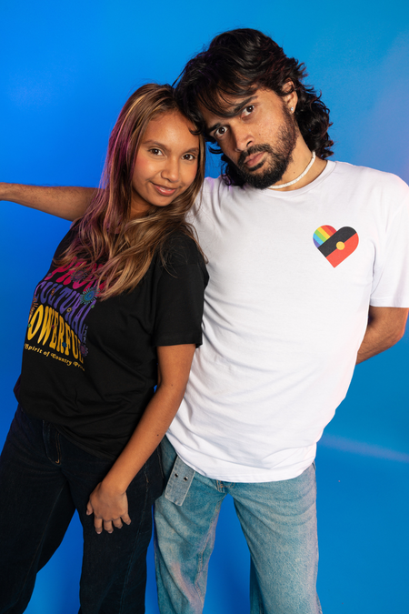 Pride Heart White Everyday Unisex T-Shirt