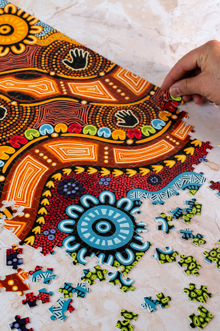 Gadi NAIDOC 2026 500 Piece Indigenous Artwork Puzzle