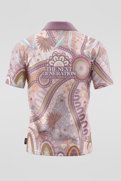 (Bulk) Paths That Brought Us Here NAIDOC 2026 Women's Fitted Polo Shirt