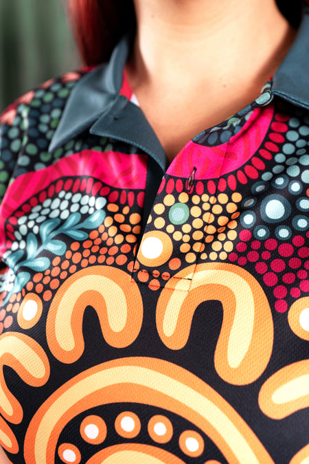 Harmony Women's Fitted Polo Shirt