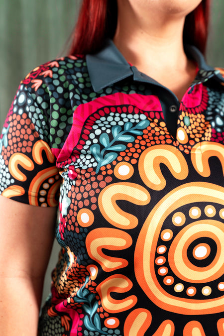 Harmony Women's Fitted Polo Shirt