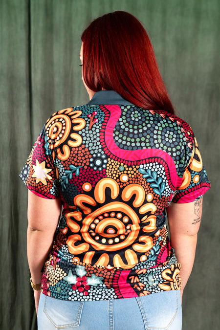 Harmony Women's Fitted Polo Shirt