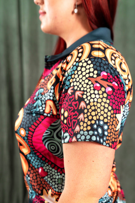 Harmony Women's Fitted Polo Shirt