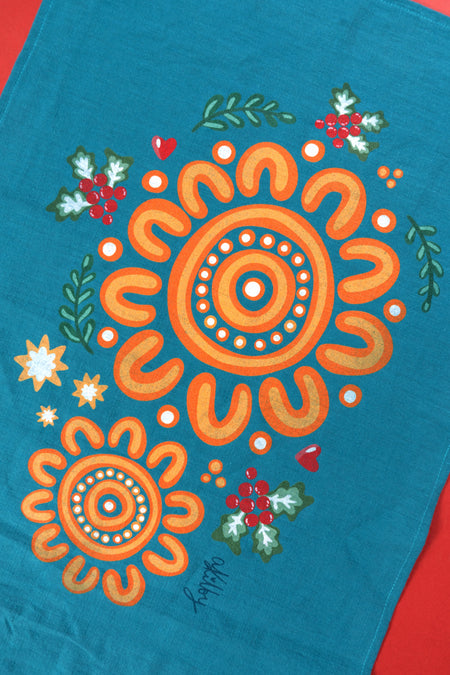 Harmony Linen Blend Tea Towel (2 Pack)