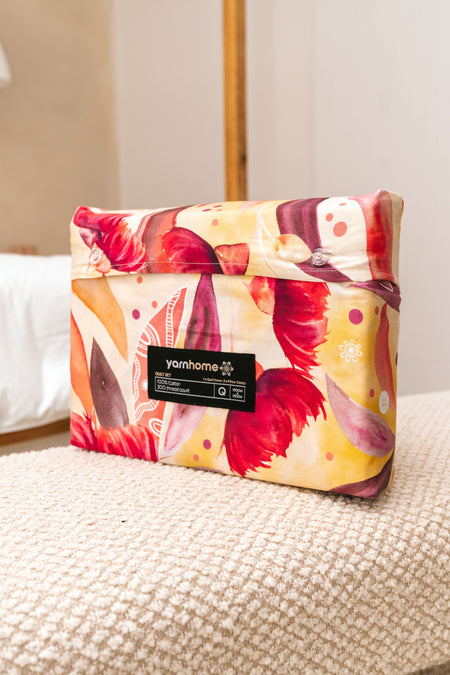 Illuminance 100% Cotton Quilt Cover Set