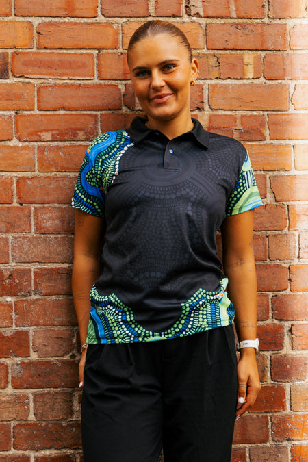 Sustainable Future Essence Women's Fitted Polo Shirt