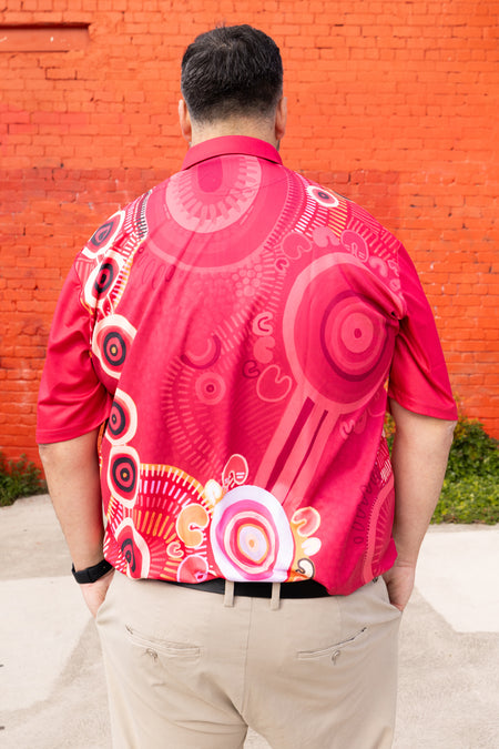 Bunurong Country Essence Unisex Polo Shirt