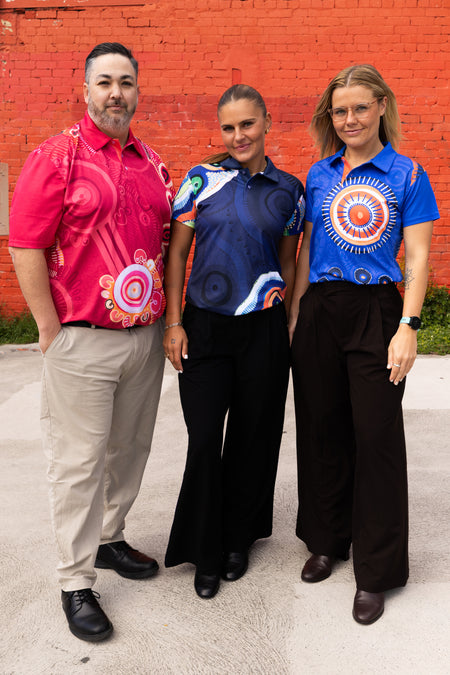 Bunurong Country Essence Unisex Polo Shirt