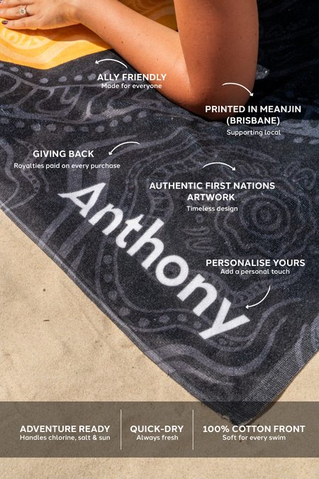 Sunset Healing Beach Towel