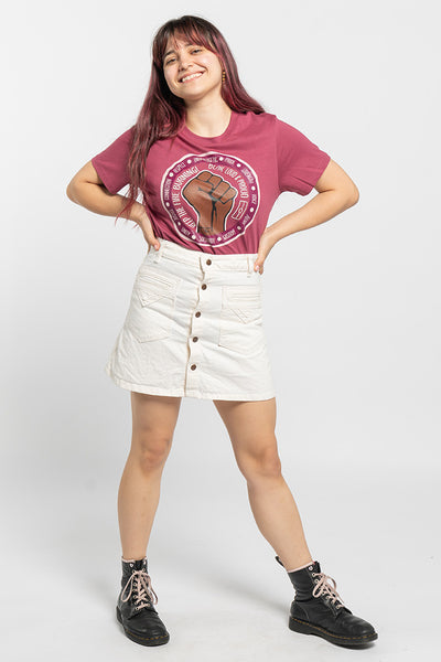 Bitja Mulana (Fire Spirit) NAIDOC 2024 Berry Cotton Crew Neck Women’s T-Shirt