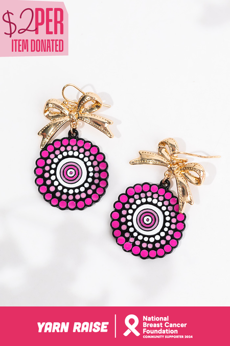 Tribe Of Women Bow Earrings