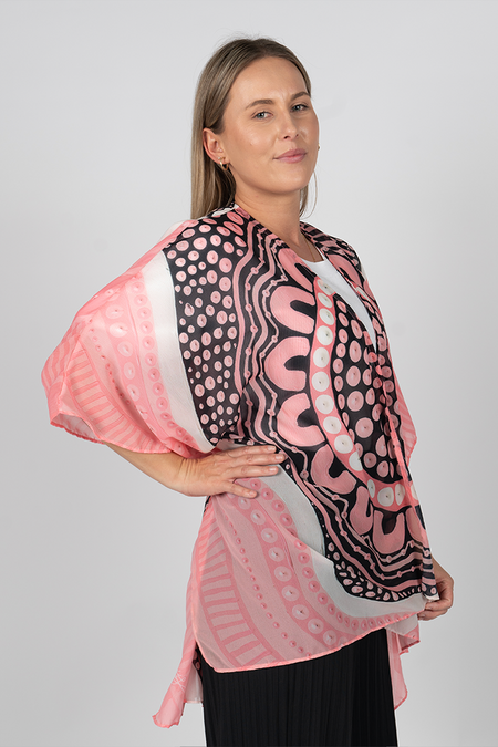 Boobie Sista Chiffon Shawl