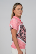 Boobie Sista UPF50+ Women's Fitted Polo Shirt
