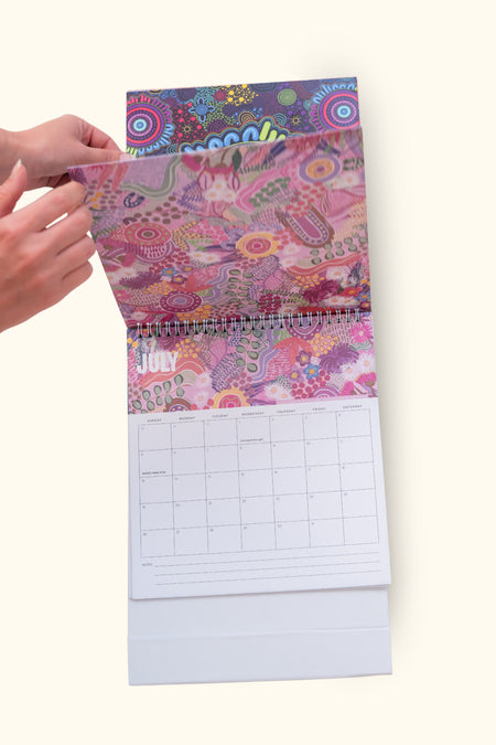 Artists of Yarn 2026 A Frame Calendar
