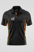 Proud & Deadly NAIDOC 2024 Black Bamboo (Simpson) Unisex Polo Shirt