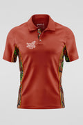 Proud & Deadly NAIDOC 2024 Ochre Red Bamboo (Simpson) Unisex Polo Shirt