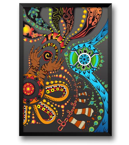 Reef King Beach Towel